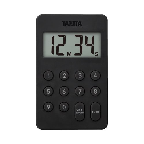 デジタルタイマー ブラック