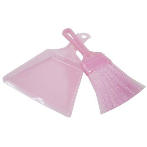 ドロッピー ほうき プチセット ピンク