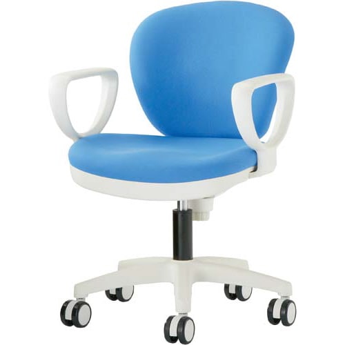 MBチェア 肘付 WHシェル ライトブルー