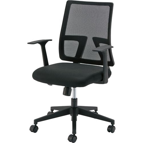 ショットチェア 肘付 ブラック 4脚以上