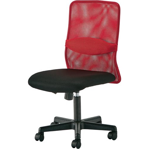 ランバーメッシュチェア レッド