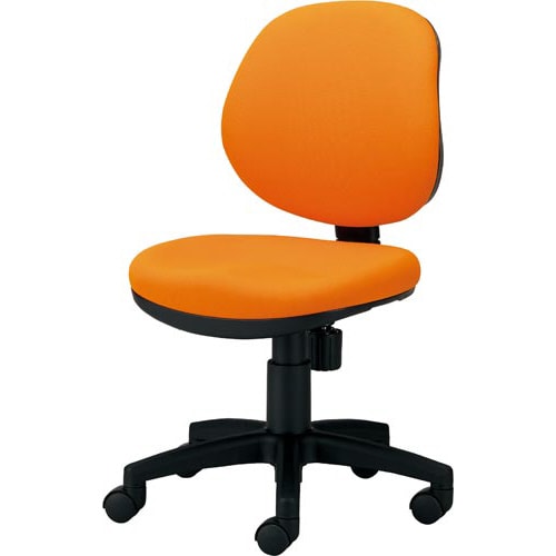 カララチェア 背座同色 オレンジ