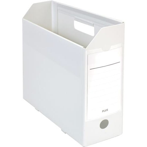 PPボックスファイル+ A4−E ホワイト