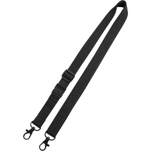 おりたためるクリップボード+用ストラップ ブラック