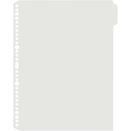 PPインデックスA4縦30穴クールトーン6山1組