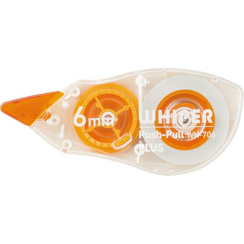 ホワイパープッシュプル6mmオレンジ 10個