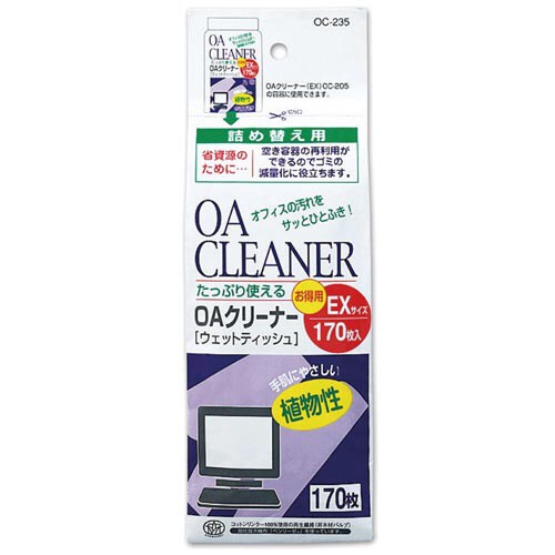 OAクリーナー EX詰替え用 170枚入