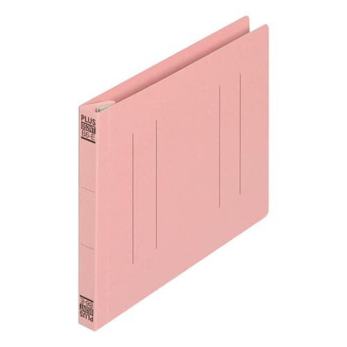 フラットファイルB6E縦罫線タイプ ピンク