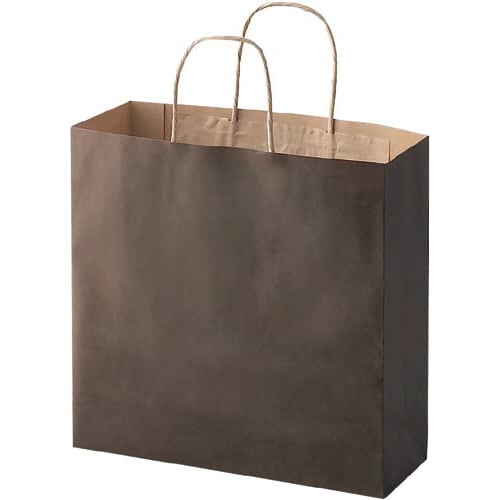 手提袋 茶M 茶 50枚×6