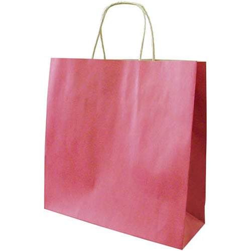 手提袋 茶M 赤 50枚×6