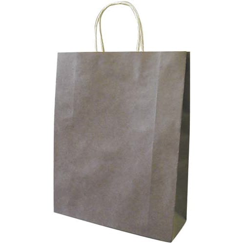 手提袋 茶L 茶 50枚×4