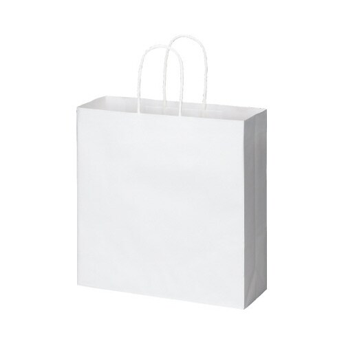 丸紐手提げ袋 スタンダード白(晒) M 50枚×6