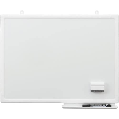 樹脂枠ホワイトボード 白枠450×600mm