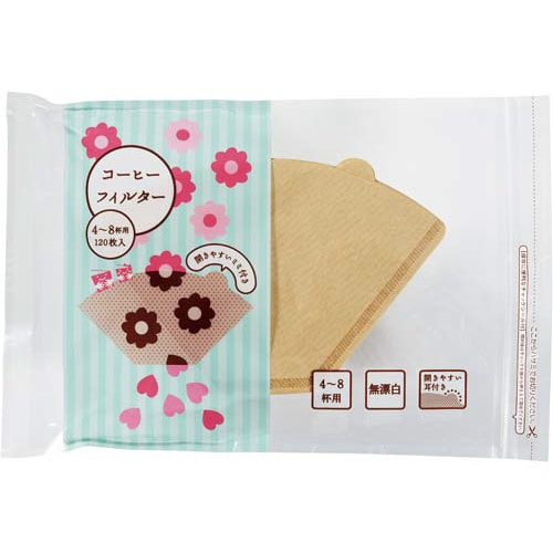 コーヒーフィルター4−8杯用(103) 120枚入