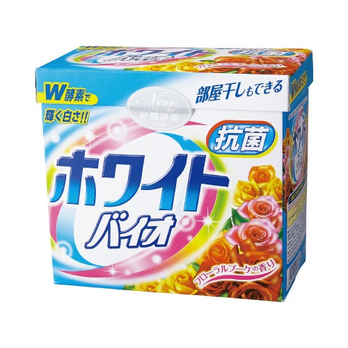 洗たく用合成洗剤ホワイトバイオ 0.8kg×20