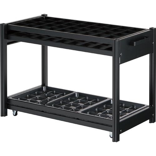 傘立て伸縮式 36−72本用 ブラック