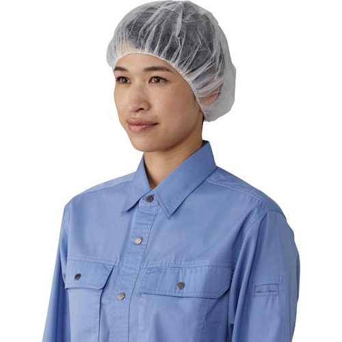 使い捨てヘアキャップ(平織)100枚×5