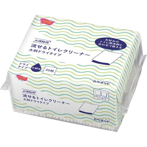 流せるトイレクリーナードライシート30枚入×10