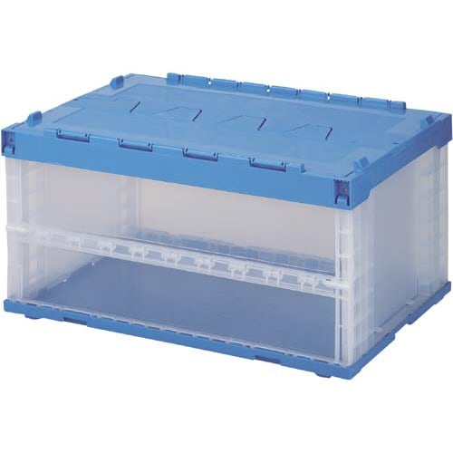 耐久性オリコン フタ一体型 75L 10個入