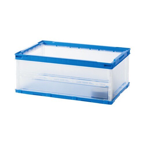 薄型軽量オリコン 30L フタなし 半透明 30個