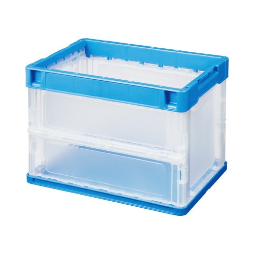 薄型軽量オリコン 20L フタなし 半透明 10個