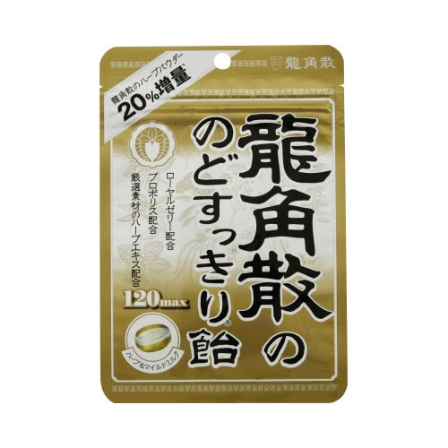 龍角散ののどすっきり飴120max 袋