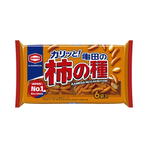 亀田の柿の種 6袋入×3