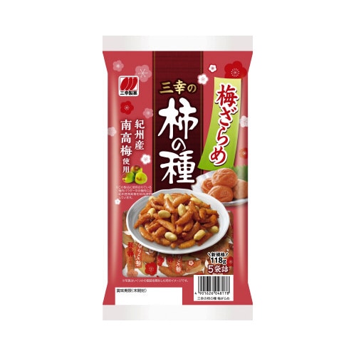 柿の種梅ざらめ 118g