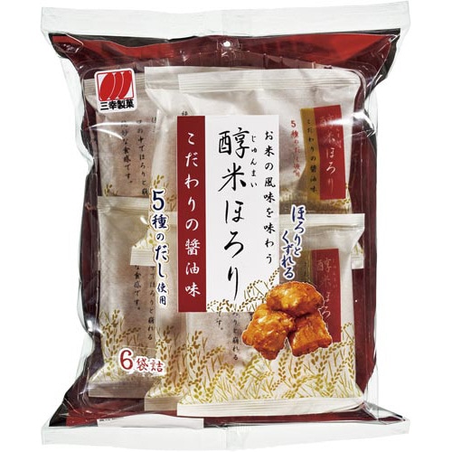 醇米ほろり こだわりの醤油味 120g×3
