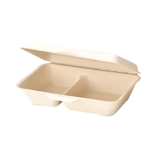 紙製モールドフードパック仕切付M 25枚入×8