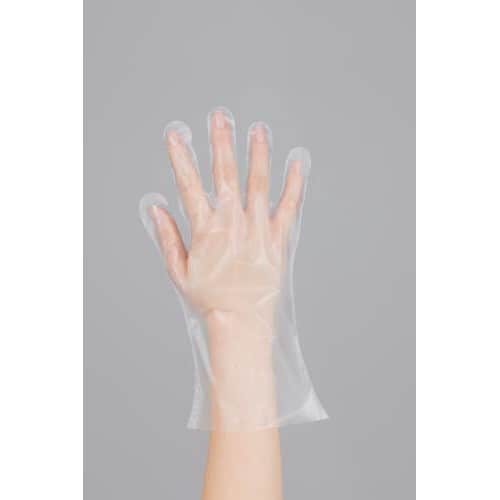 ポリエチレン手袋 内エンボス M 100枚×40