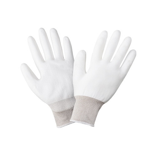ウレタン背抜き手袋 ホワイトL 10双×10