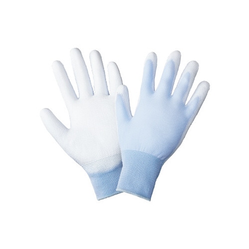 ウレタン背抜き手袋 ブルーS 10双×10