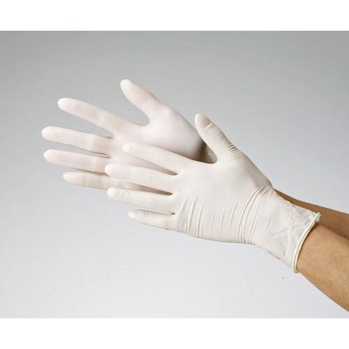 天然ゴム使いきり手袋 粉無 M 100枚入×20