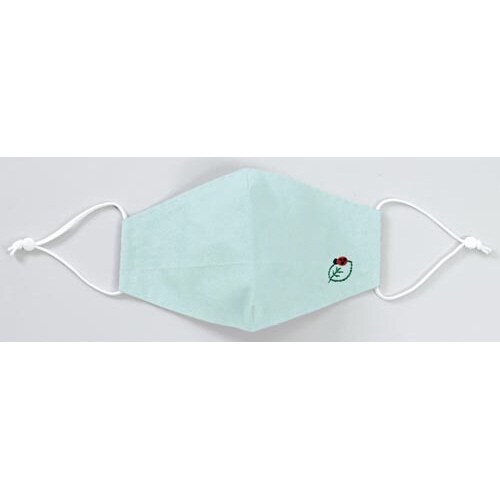 手作り立体マスク ライトブルー