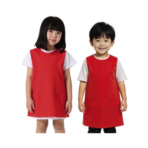 衣装 不織布ワンピース 赤