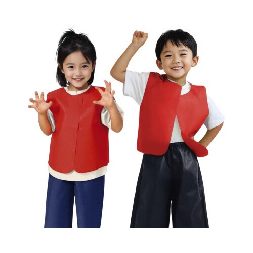 衣装ベース S ベスト 赤