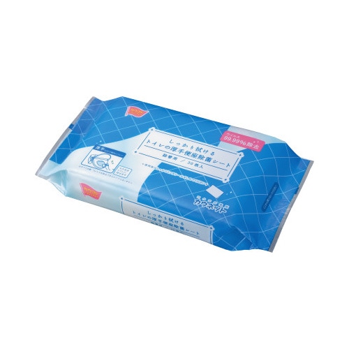 トイレの厚手便座除菌シート 詰替 30枚入×24