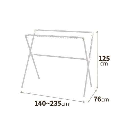 PSアルミ伸縮式布団干しX型S PS−26A