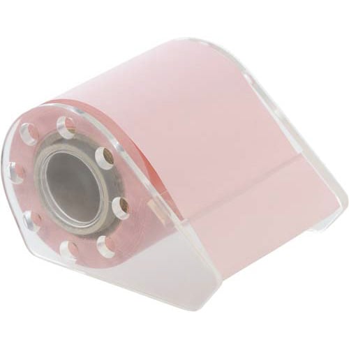 強粘着ロール付箋ケース付 50mm ピンク×5