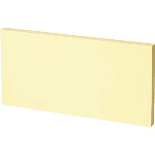 強粘着ふせん 75×150 イエロー 5冊入×3