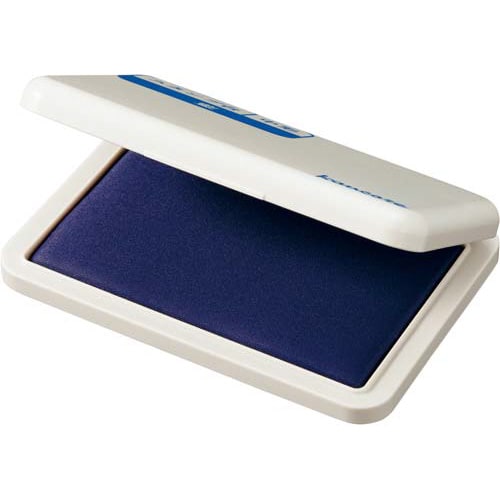 スタンプ台(油性顔料) 藍 すべり止め付