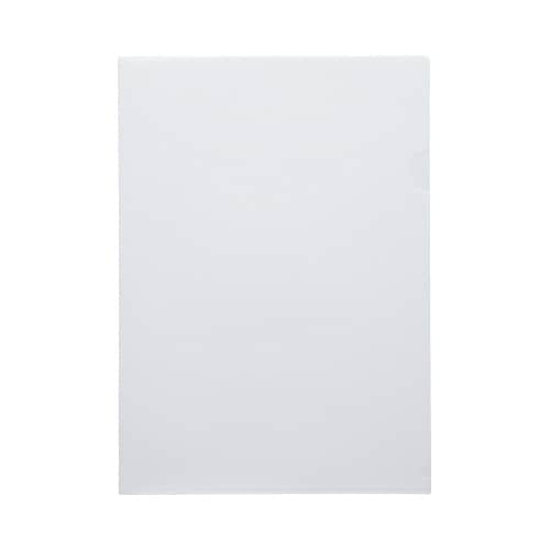 不透明クリヤーホルダーA4タテホワイト 100枚