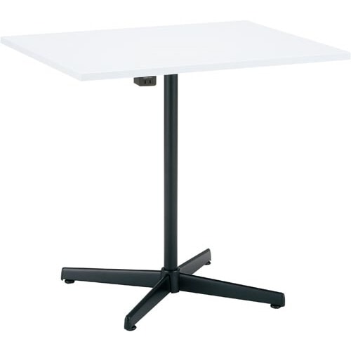 リフレッシュカフェテーブル長方形750ホワイト