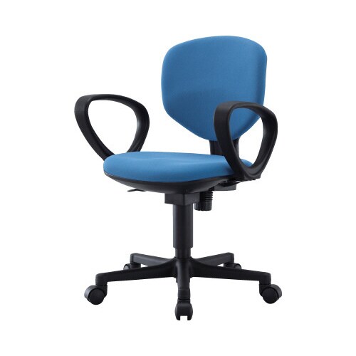 BIT−EXチェア 肘付 ブルー 4脚以上