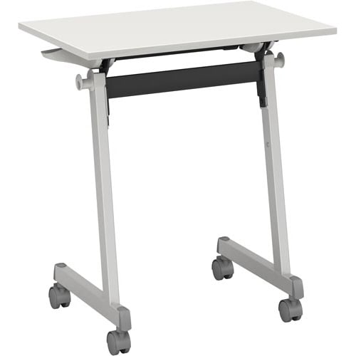 CFT89テーブル棚付W650D450棚付ホワイト