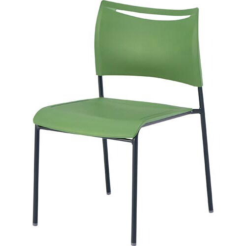 LTSチェア 黒フレーム グリーン