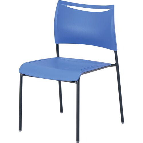 LTSチェア 黒フレーム ブルー