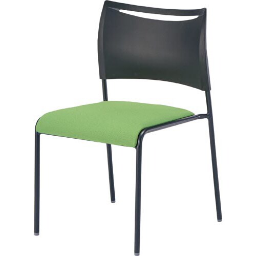 LTSチェア 座布黒フレーム グリーン
