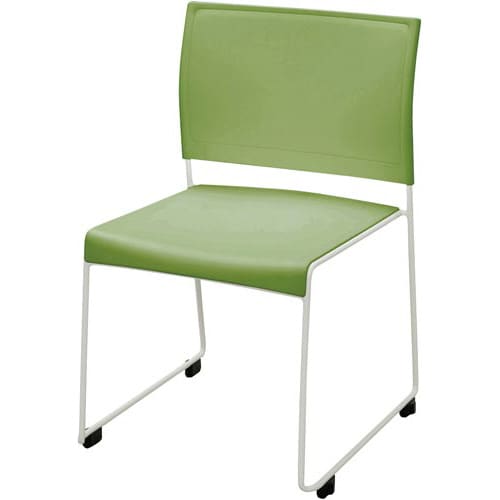 ループ脚チェア BONUM グリーン 4脚以上